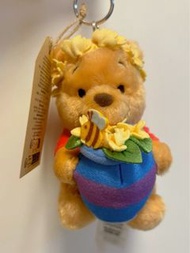 現貨 紀念版 英國迪士尼商店 Disney Store 100週年迪士尼小熊維尼鑰匙圈 kc 吊飾 收藏家必買 情人節禮物 生日禮物