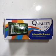 QUALITY 10-45 INCH 22-55 INCH/ 32-70 INCH LED TV BRECKET 10-45 INCH ADJUSTABLE LCD/ STURDY & STRONG 