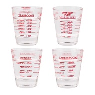 ANDEASTR Expresso Shot Glass Coffee Measuring Cup 30ml - MD19