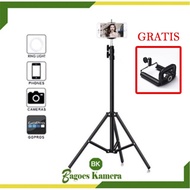 [ TBC ] - 2 Meter Tripod/ 2M HP Tripod / 2.1m HP Tripod / 2.1meter Cellphone Tripod - Camera Tripod 