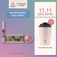 3CE Hue Are You - Face Genius Bundle (Shine Reflector-Colder + New Take Palette-Raw Neutrals + Blush