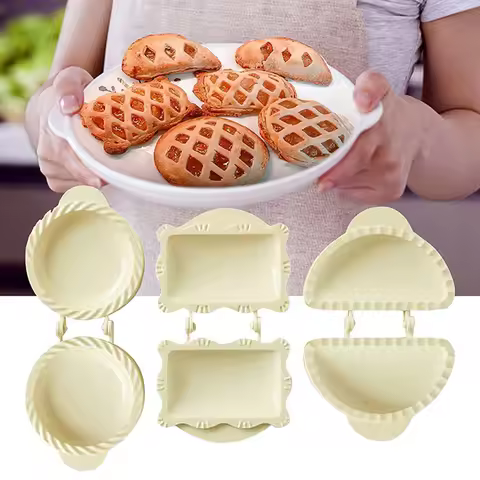 1pcs Dessert Mold Easy To Clean Not Sticky Baking Anti-deformed Classic Mini Hand Pie Molds Kitchen 