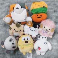 Keychain Cat Squirrel Amuse Baymax Tofu Pluto Japanese Hand Doll