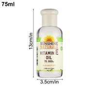 Halloween 75ml Vitamin E Oil Face Serum Oil Shrink Pores Anti Wrinkle Aging Freckle Anti-wrinkle Lig