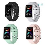 Will HT5 for Smart Watch Fitness Sleep Blood Pressure Heart Rate Monitor Step Counter Sedentary Call Reminder Full Scree