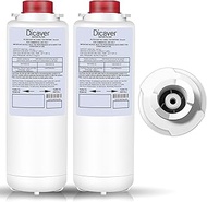 Dicaver 51600C Filters,Replacement for Elkay 51600C Filter By NSF/ANSI 42 Certified,Compatible with 
