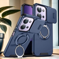 For Redmi 15C 5G 4G Xiaomi POCO C85 2025 Case Shockproof Armor Slide Magnetic Casing For Redmi15C PO