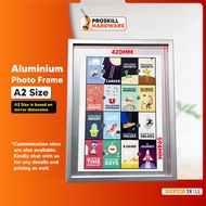 PROSKILL HARDWARE Aluminium Photo Frame A2 Poster Picture Frame Customize / Bingkai Foto Frame Gamba