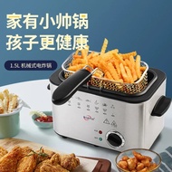 Household fully automatic deep fryer commercial multifunctional electric deep fryer home french frie