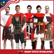 Roman Gladiator Costume for Men – Spartan Warrior Outfit for Halloween, Stage & Cosplay Party