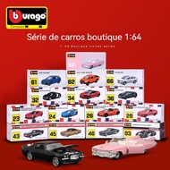 1: 64 Simulation Alloy Car Model Audi A6 R8 Sports Bugatti Chiron Cadillac Decoration kereta mainan