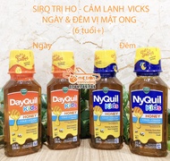 Siro ho cảm lạnh Nyquil mật ong - đêm 236ml (6 tuổi+)