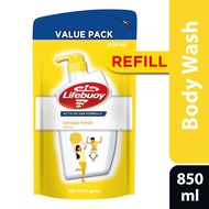 G9 Lifebuoy GVC LUX LEIVY Antibacterial Shower Gel Refill Sabun Mandi Aroma Wangi