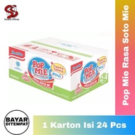 1 Dus Pop Mie Mini Rasa Soto Mie Isi 24 Pcs