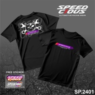 Distro T-shirt Men's Distro Emoji Racing Unisex T-shirt