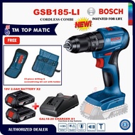 BOSCH GSB185-LI 18V BRUSHLESS MOTOR CORDLESS IMPACT DRILL - TM TOP