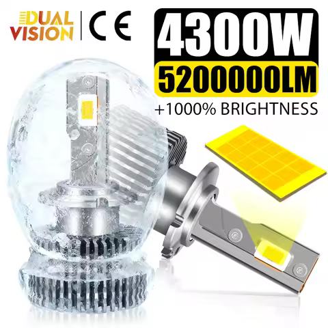 4300W 5200000LM D2S D4S Led Car Headlights HID D1S D1R D2R D3S D3R D4R D5S D8S Car Light CSP 1:1 Aut
