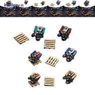 [Hellery] 1:64 Scale Miniature Garage Repair Play Accessory, Ideal for A Sand Table.