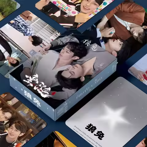 55Pcs ABO Desire Laser Lomo Cards Set - Drama Couples Jiang Heng Li Peien Holographic Photocards Col