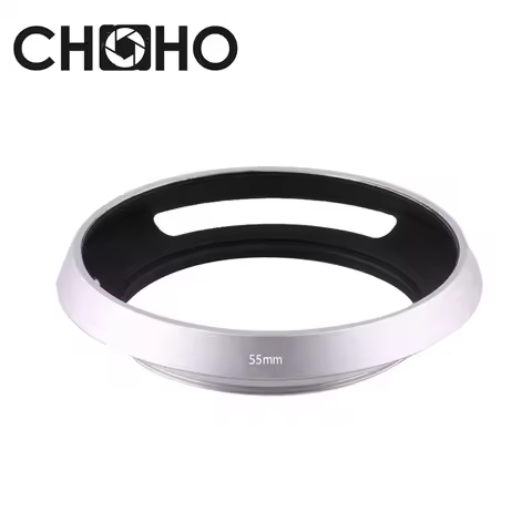 Metal Vented Lens Hood Wide-angle thin 37mm 39mm 40.5mm 43mm 46mm 49mm 52mm 55mm Screw Lente Protect