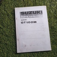 Suzuki Gt100 GT 100 Copian catalogue Catalog parts book