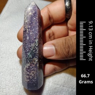 High Grade Purple Grape Agate Towers - 5.84 to 9.12cm in Height - 33 to 96 grams in Weight (Crystal 