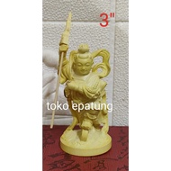 Statue of the god naca / nacha / na ca / locia - wood - 3 inch / 7 cm - gl -4