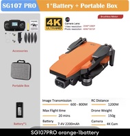 【 Fast VS 2022 ZLL SG107PRO โดรน GPS ไม่มีแปรงถ่านมีกล้อง4K มีกล้องคุณภาพ HD มี FPV Quadcopters Opti