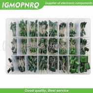 660PCS/lot 24Value Capacitor kit 100V 2A221J to 2A474J Polyester Film Capacitor Assorted Kit 0.47nF