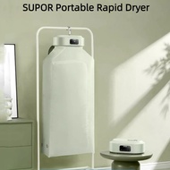 Supor Portable Dryer Household Small Clothes Dryer Baby Dormitory Air Dry Foldable Travel Portable Dryer