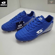 รองเท้าฟุตบอลเด็ก รองเท้าสตั๊ดเด็ก HARA รุ่น F27K สีน้ำเงิน SIZE 32-38