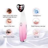 Portable Anti-wrinkle RF Vibrating Heating Red-Blue Light Eye Massager /Home Use Eye Care Beauty Mas