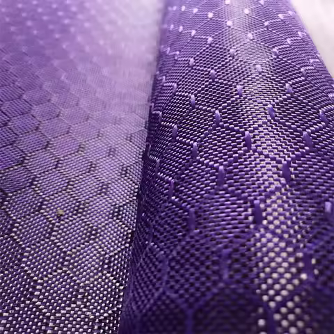 Kafu purple hexagonal football pattern jacquard motorcycle modified helmet DIY surface decoration 3K