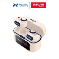 AIWA AT-H03 EDGE TWS Bluetooth Earphones หูฟังไร้สายแบบอินเอียร์ พร้อมหน้าจอ Touch Screen