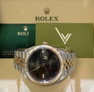 Brand new Full sticker 勞力士 Rolex 現貨全原膜雙牌 126233 金鋼珠帶溫布頓Datejust