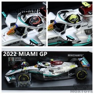 MINICHAMPS 1:18 2022 F1 MB PETRONAS W13 E PERFORMANCE Diecast Model Car