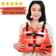 Work VEST ONLY SEA HORSE - Seawater Safety Life Jacket