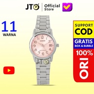 JAM TANGAN WANITA CASIO ORIGINAL ARLOJI CEWEK RANTAI ANALOG ORI ANTI