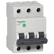 Schneider Easy9 6A 10A 16A 20A 32A 40A 63A 3 Pole MCB 4.5KA