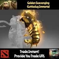 Dota2 Pudge Golden Scavenging Guttleslug Immortal