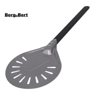 Turning Pizza Peel with 8 inch Aluminum Round Pizza Paddle, 23.6 inch Overall, Outdoor Pizza Oven Ac
