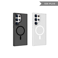 Skin-Feel Frosted Translucent Magnetic Phone Case for Samsung S25 Edge S25 S24 Ultra Plus S23 Plus C