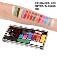 15 Colors Professional Body Face Paint kit For Party Face Paint Kit Water Based Non Toxic Face Pain
