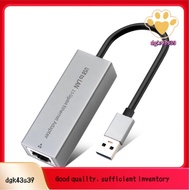 2500Mbps USB Network Adapter Ethernet Adapter 2.5Gbps Gigabit Lan USB C to RJ45 Network Card for Lap