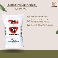 READY Susu Pap Isi 50kg Pakan Konsentrat Sapi Pedet Makanan Konsentrat Anakan Sapi