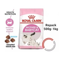 ☜Royal Canin Mother  Babycat repack 500g-1kg  royal canin cat food  Makanan Kucing Royal Canin  makanan anak kucing☝