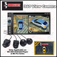 [CAMERA ONLY] MOHAWK 360 View Camera HD Camera MS Series 3D Birdeye Camera Android 1080P For Android Player Only (1set/4pcs)