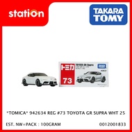 TOYOTA TOMICA TOMICA TOMICA TOMICA TOMICA TOMICA 942634 REGULAR 73 GR SUPRA WHITE 25TOYOTA - DIECAST