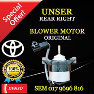TOYOTA UNSER ORIGINAL DENSO ND REAR RIGHT BLOWER MOTOR (CAR AIRCOND SYSTEM) (BELAKANG KANAN) 6711