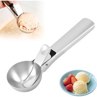 Ice Cream Scoop Heavy Duty Nonstick Gelato Scoop Ergonomic Metal Handle Durable Aluminum Dessert Sho